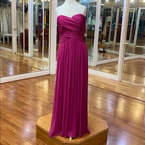 ⭐️SOLD⭐️ fuchsia bridesmaid dress